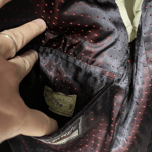 Alexandre Vintage Tailored Sport Coat Wool Made in England Insulated Blazer EUC - Picture 11 of 11